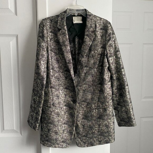 Forte.Forte Silver Jacquard Blazer, size "I", fits like an XS - Picture 8 of 8